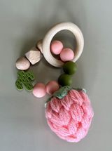 Strawberry Teether and Rattle