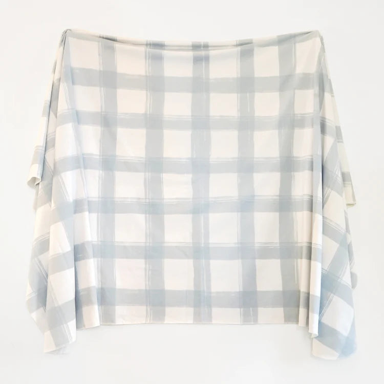 French Gingham Swaddle