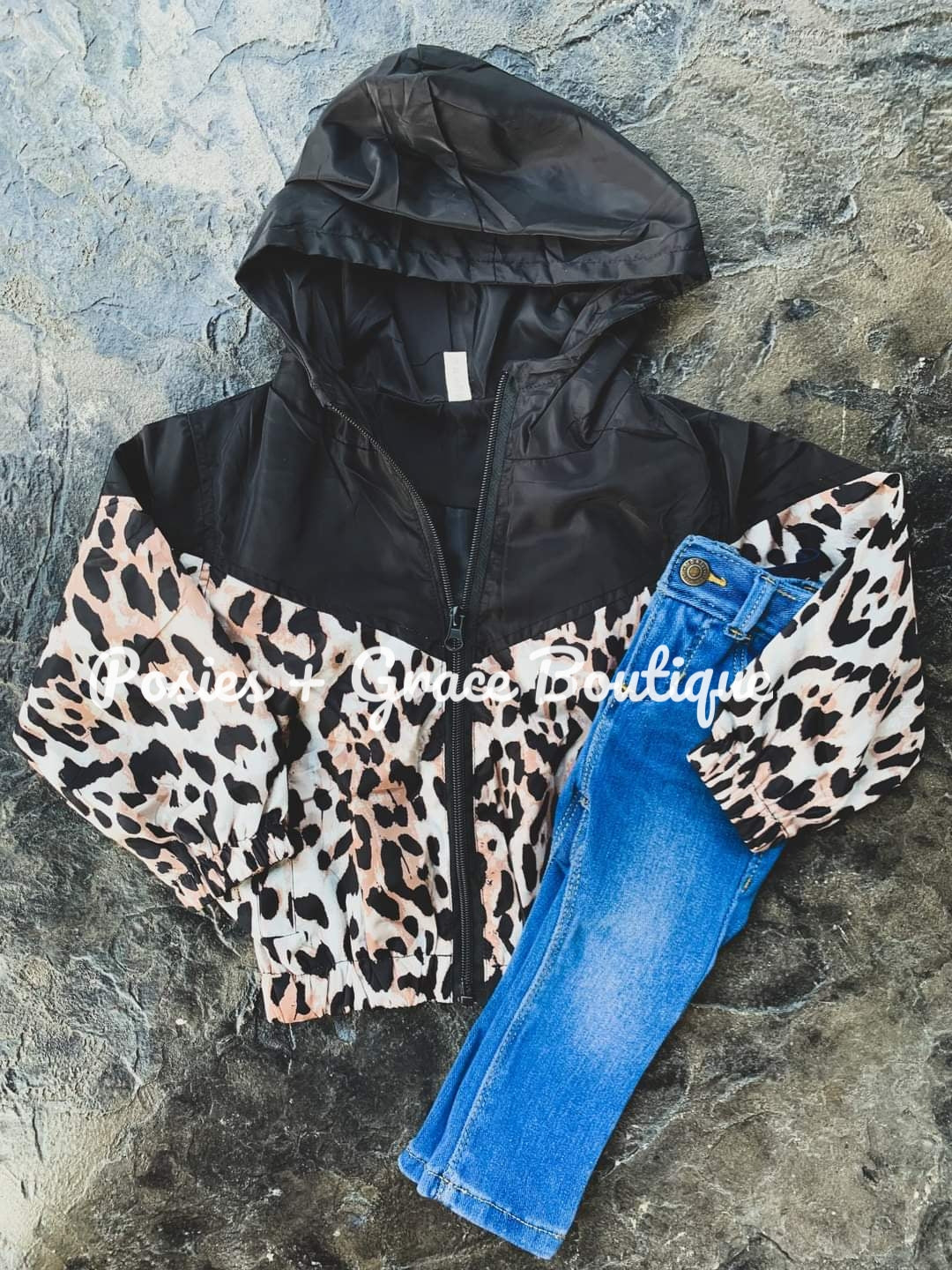 Leopard Weatherproof Jacket