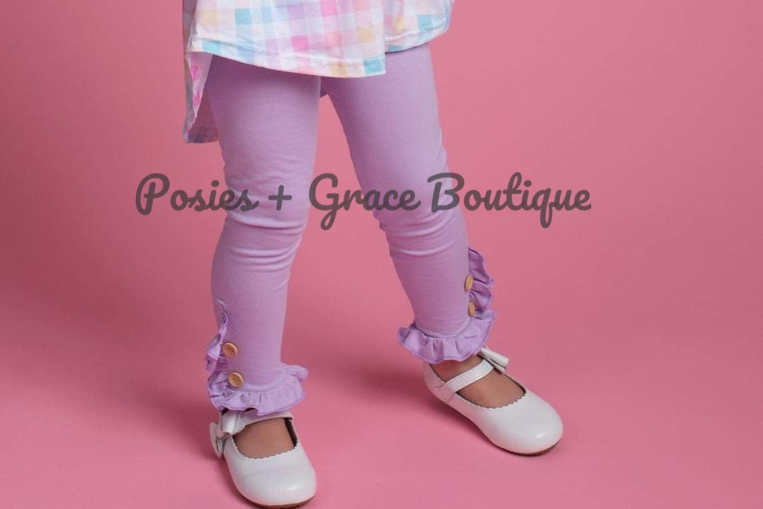 Spring Peplum and Leggings Set